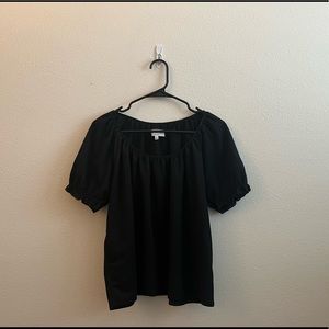 Madewell size Large top in black